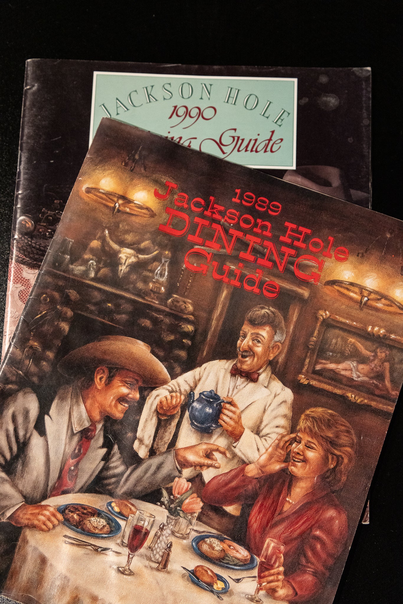Jackson Hole Dining Guide from 1989 and 1990